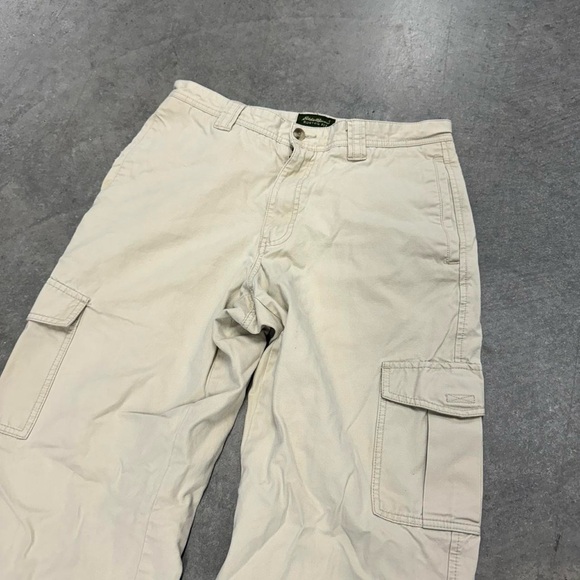 Eddie Bauer Men's Beige Cargo Pants - Picture 3 of 6
